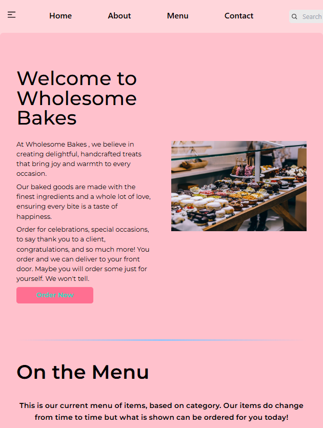 Bakery E-commerce App